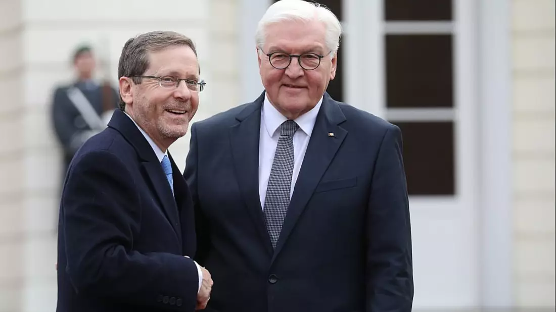 Isaac Herzog und Frank-Walter Steinmeier am 16.02.2024 - Bild: über dts Nachrichtenagentur