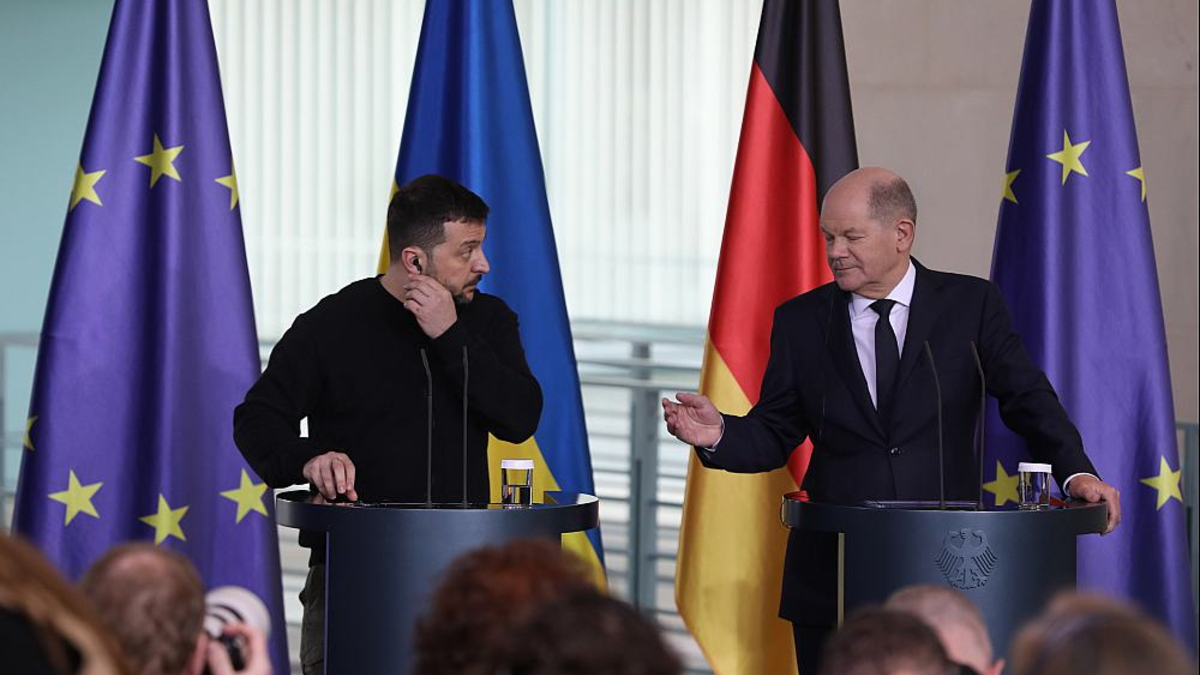 Wolodymyr Selenskyj und Olaf Scholz am 16.02.2024 - Foto: über dts Nachrichtenagentur