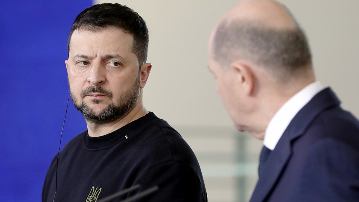 Wolodymyr Selenskyj und Olaf Scholz am 16.02.2024 - Foto: über dts Nachrichtenagentur