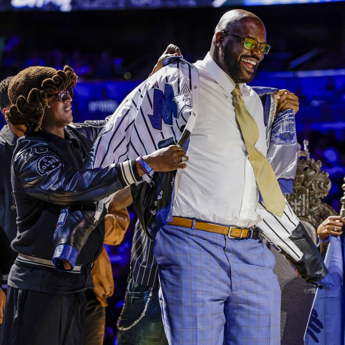 Shaquille O'Neal begann seine NBA-Karriere 1992 in Orlando. - Foto: Kevin Kolczynski/AP/dpa