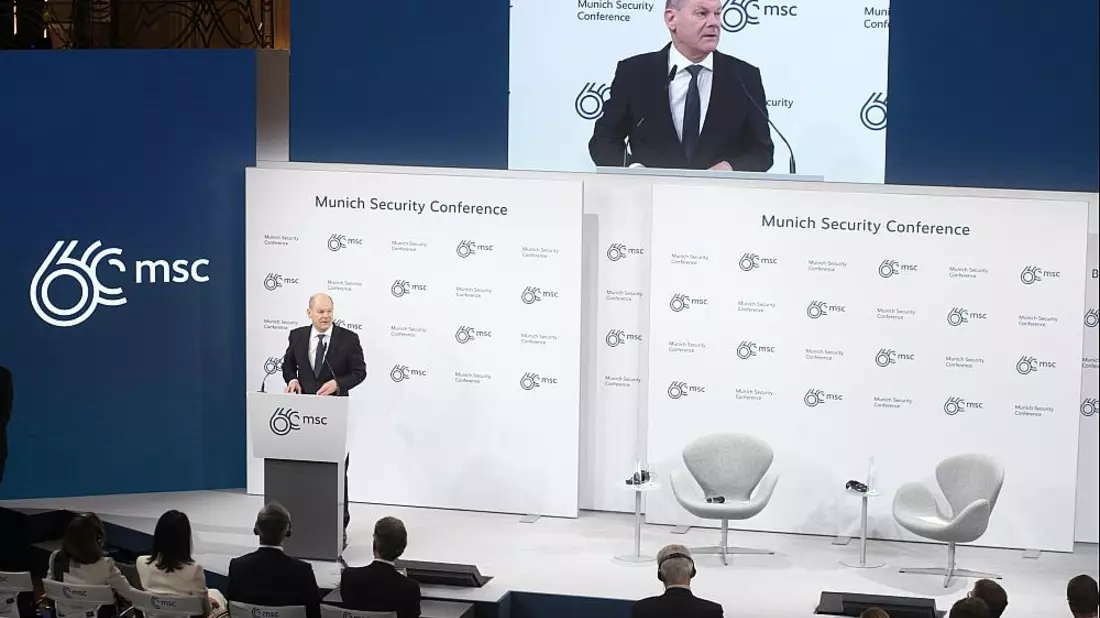 Olaf Scholz am 17.02.2024 - Bild: über dts Nachrichtenagentur