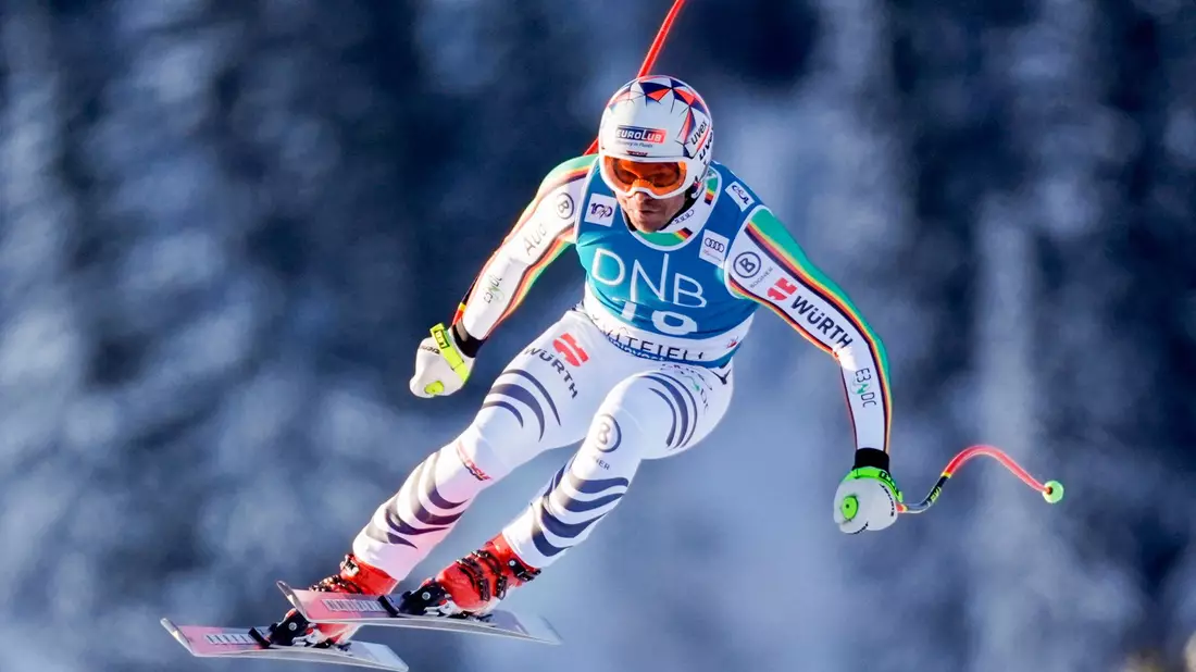 Kam im norwegischen Kvitfjell auf Platz 30: Andreas Sander. - Bild: Stian Lysberg Solum/NTB/dpa