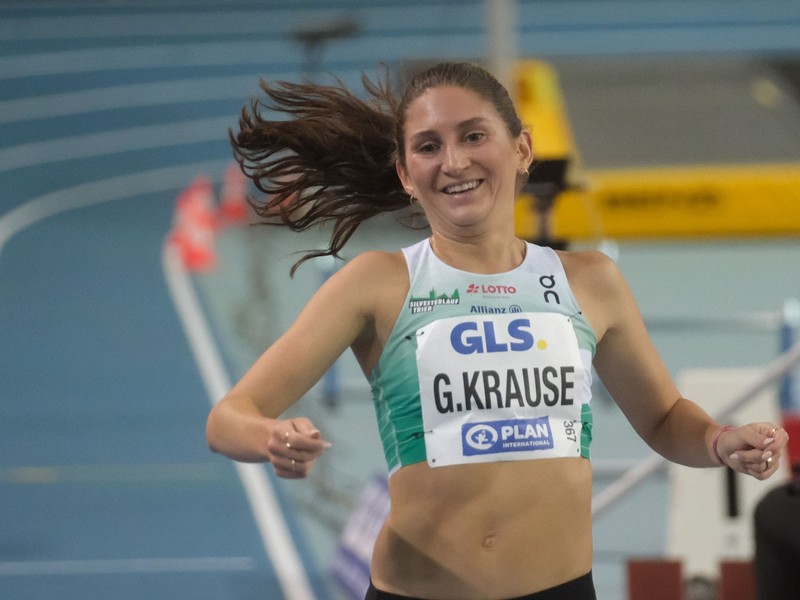Will in diesem Jahr bei der Leichtathletik-EM und Olympia starten Gesa Krause. - Foto: Sebastian Willnow/dpa