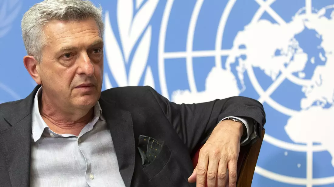 UNHCR-Chef Filippo Grandi ist besorgt über einen Rückgang humanitärer Hilfe. - Bild: Salvatore Di Nolfi/KEYSTONE/dpa