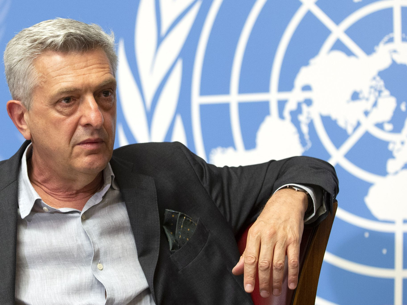 UNHCR-Chef Filippo Grandi ist besorgt über einen Rückgang humanitärer Hilfe. - Foto: Salvatore Di Nolfi/KEYSTONE/dpa