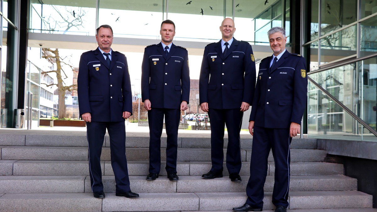 POL-LB: Polizeipräsidium Ludwigsburg: Doppelter Wechsel an der Spitze der Schutzpolizeidirektion - Foto: presseportal.de