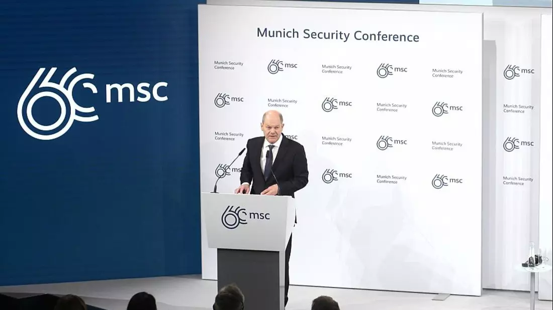 Olaf Scholz am 17.02.2024 - Bild: über dts Nachrichtenagentur