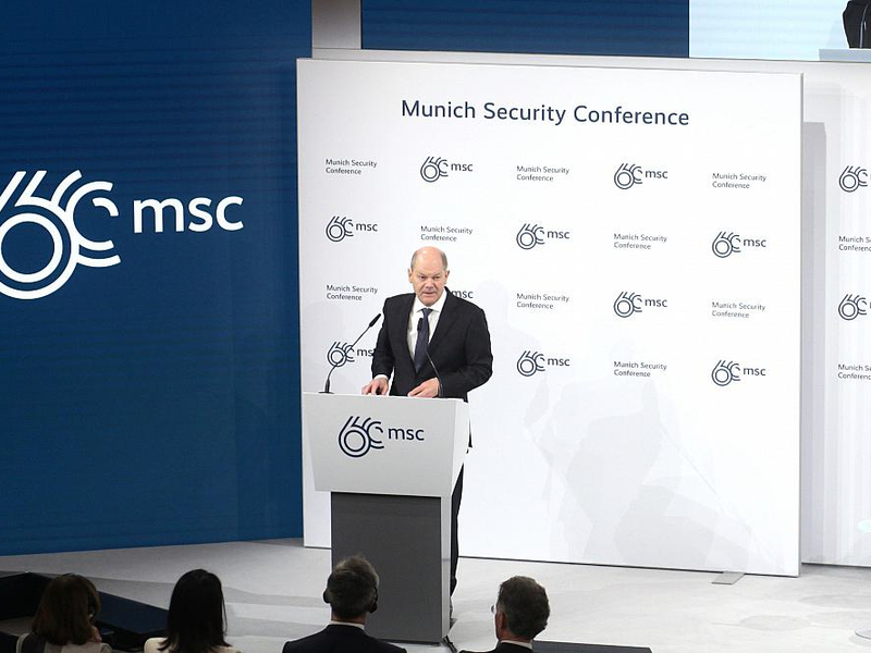 Olaf Scholz am 17.02.2024 - Foto: über dts Nachrichtenagentur