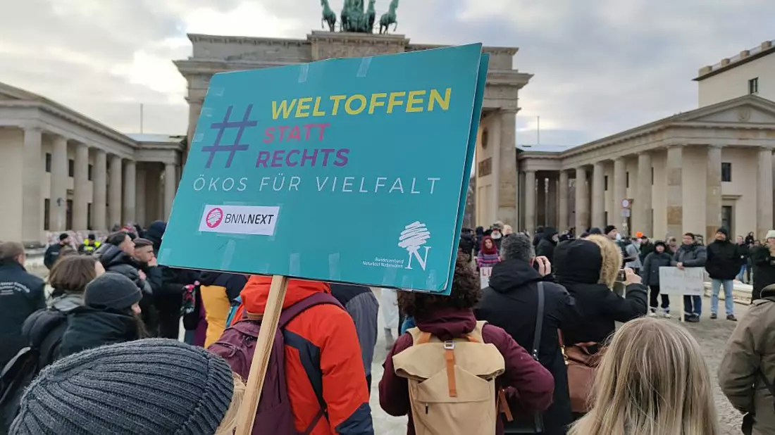 Demo gegen Rechtsextremismus (Archiv) - Bild: über dts Nachrichtenagentur