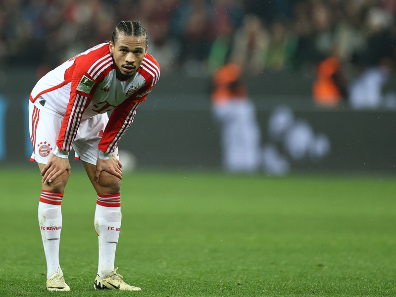 Diesmal nicht in der Startelf des FC Bayern: Leroy Sané. - Foto: Rolf Vennenbernd/dpa