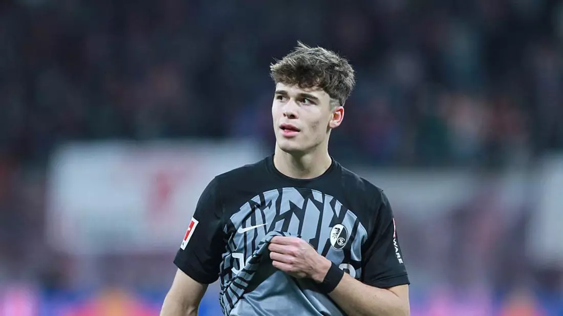 Noah Weißhaupt (SC Freiburg) (Archiv) - Bild: über dts Nachrichtenagentur