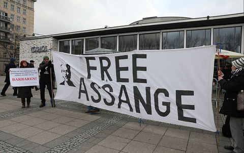 Protest für die Freilassung von Julian Assange (Archiv) - Foto: über dts Nachrichtenagentur