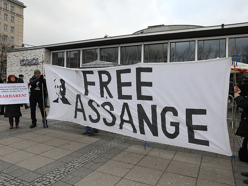 Protest für die Freilassung von Julian Assange (Archiv) - Foto: über dts Nachrichtenagentur