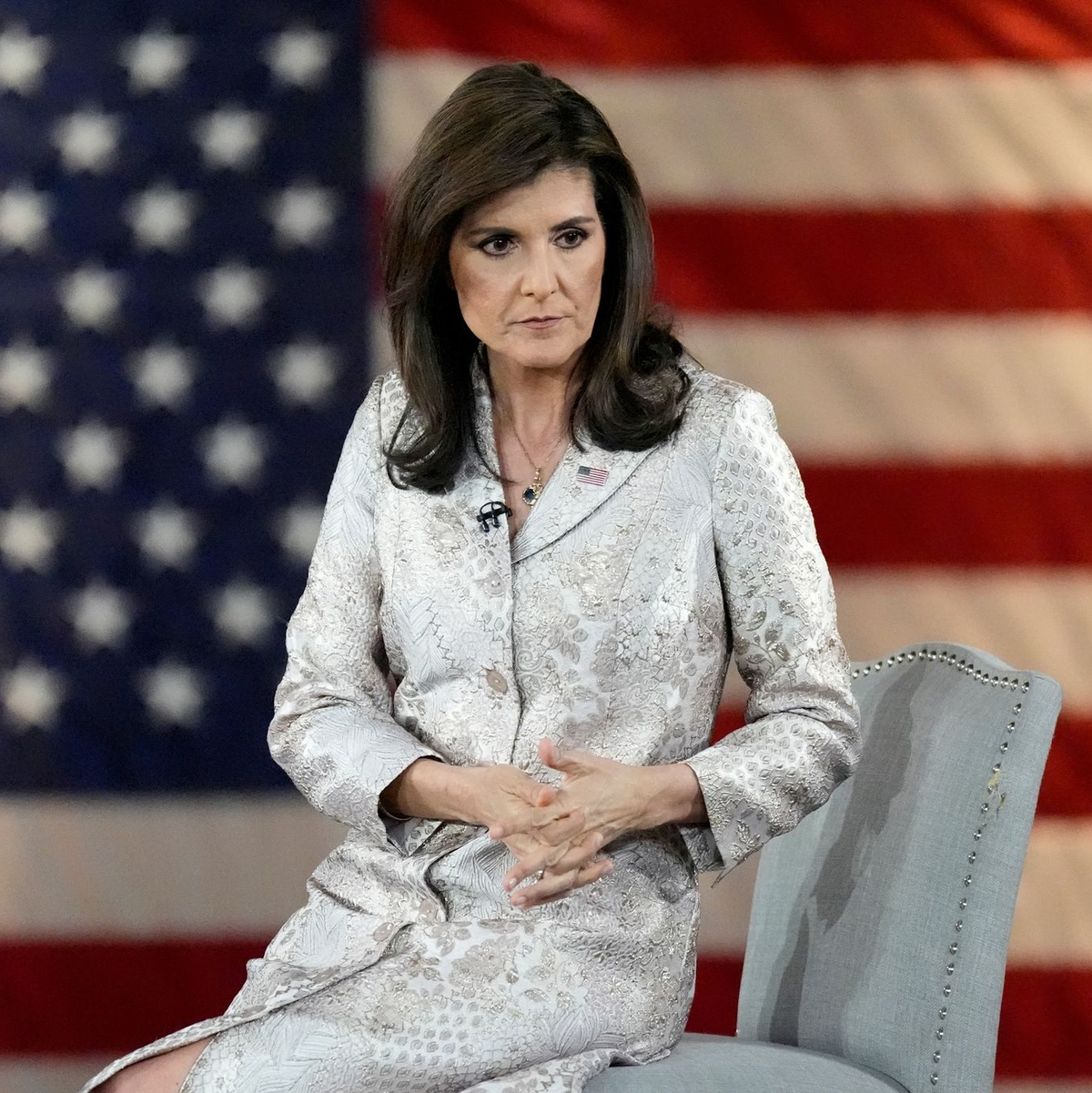 Die republikanische Bewerberin für die Präsidentschaftskandidatur, Nikki Haley. - Foto: Chris Carlson/AP