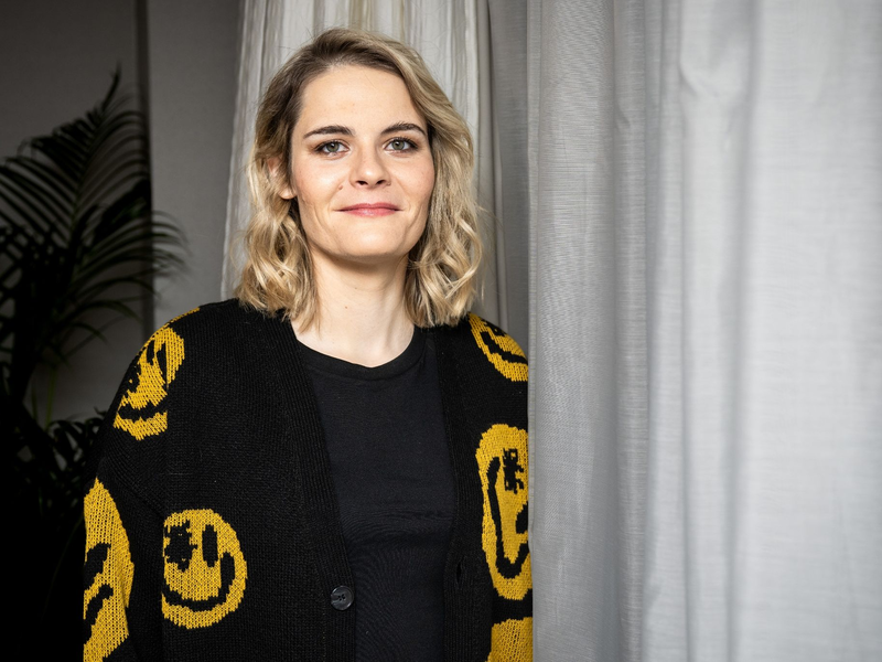 «Ich bin so froh, dass ich das noch mal gemacht habe»: Hazel Brugger ist erneut Mutter geworden. - Foto: Hannes P Albert/dpa