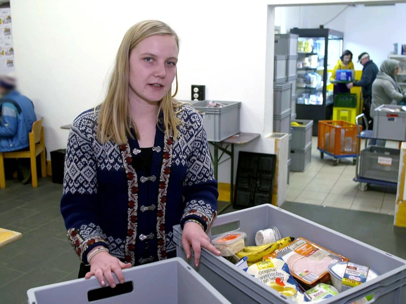 MDR-Reihe „exactly“ zum Thema: Tafel statt Supermarkt – trotzdem zu teuer? - Foto: presseportal.de