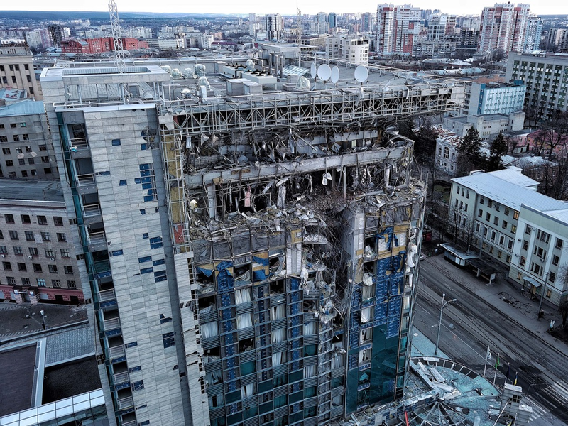 Zwei Jahre Ukraine-Krieg: auslandsjournal spezial im ZDF / heute journal mit Anchor live aus Kiew - Foto: presseportal.de