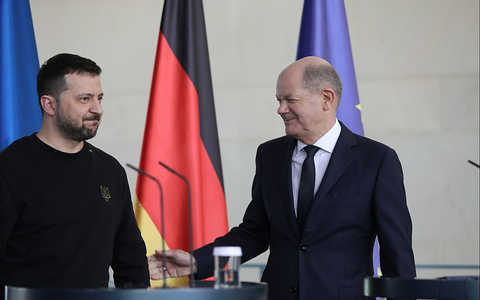 Wolodymyr Selenskyj und Olaf Scholz am 16.02.2024 - Foto: über dts Nachrichtenagentur