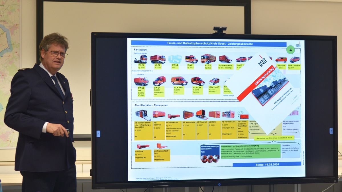 FW Kreis Soest: 2023 - ein ereignisreiches Jahr für die Feuerwehr Kreis Soest - Foto: presseportal.de