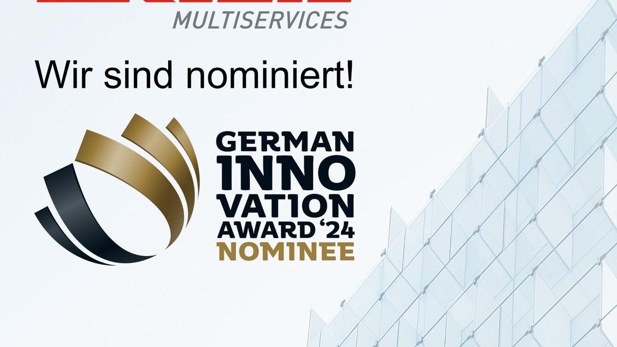Anerkennung für innovatives Gebäudemanagement / Smart Service-Konzept von Klüh für German Innovation Award 2024 nominiert - Foto: presseportal.de