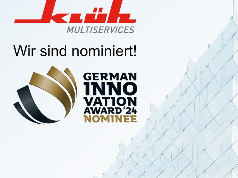 Anerkennung für innovatives Gebäudemanagement / Smart Service-Konzept von Klüh für German Innovation Award 2024 nominiert - Foto: presseportal.de