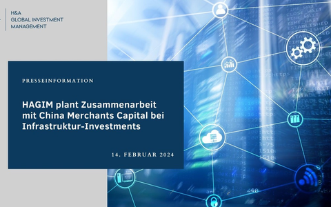 HAGIM plant Zusammenarbeit mit China Merchants Capital (CMC) bei Infrastruktur-Investments - Foto: presseportal.de