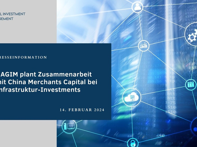 HAGIM plant Zusammenarbeit mit China Merchants Capital (CMC) bei Infrastruktur-Investments - Foto: presseportal.de