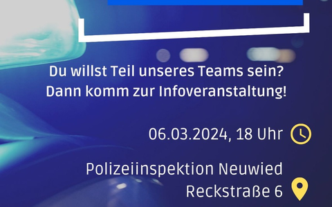 POL-PPKO: Berufsinfotag bei der Polizei Neuwied! - Foto: presseportal.de