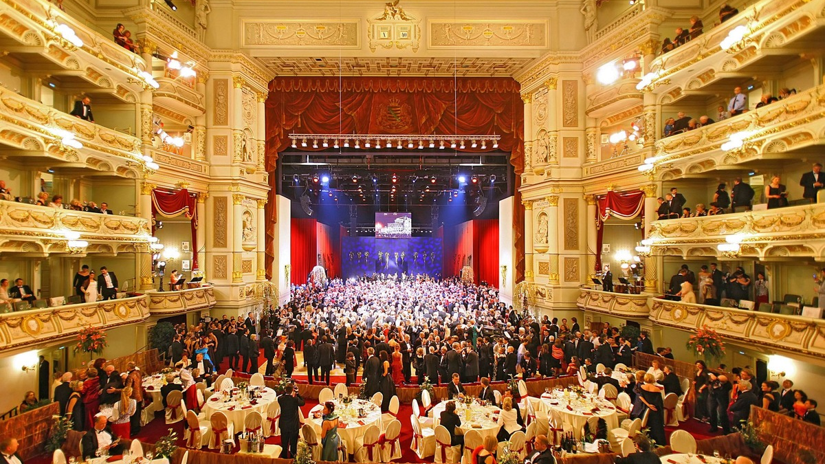 Der Semperopernball ist zurück: MDR überträgt live aus Dresden - Foto: presseportal.de