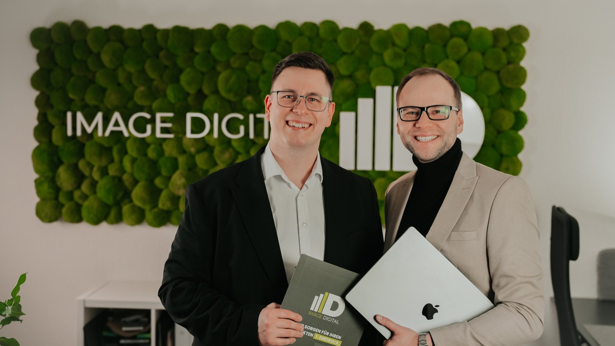 Als Gewinner durch die Krise: Tim Hennig und Christian Schäfer von Image Digital zeigen, wie Unternehmen die kommenden Turbulenzen durchstehen und gestärkt daraus hervorgehen - Foto: presseportal.de