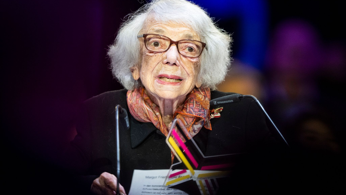 Die Holocaust-Überlebende Margot Friedländer unterstützt die neue Organisation C_SR (Creative Social Responsibility) der PR-Branche. - Foto: Hannes P Albert/dpa