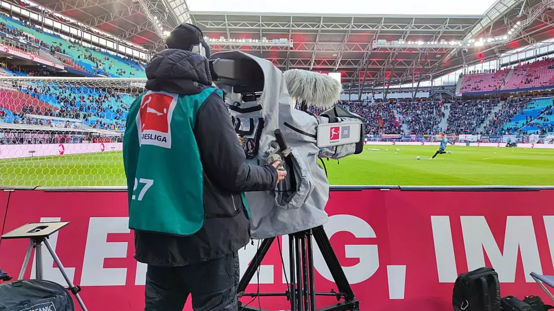 Kameramann bei Bundesligaspiel (Archiv) - Bild: über dts Nachrichtenagentur