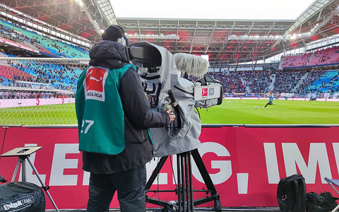Kameramann bei Bundesligaspiel (Archiv) - Foto: über dts Nachrichtenagentur