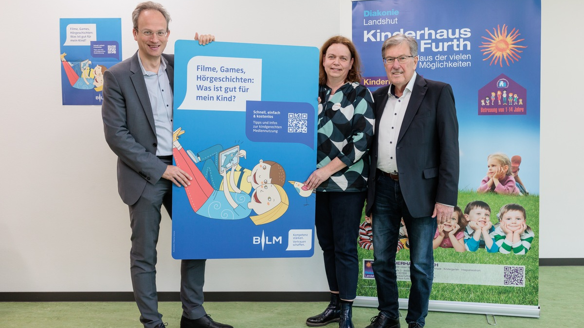 Filme, Games, Apps: Was ist gut für mein Kind? / Viele Medienkompetenz-Angebote der BLM für Eltern von Kita-Kindern / neues Plakat erleichtert Zugang - Foto: presseportal.de