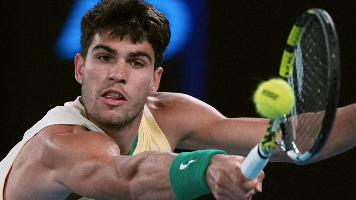 Will beim Masters in Indian Wells wieder spielen: Carlos Alcaraz. - Foto: Andy Wong/AP/dpa