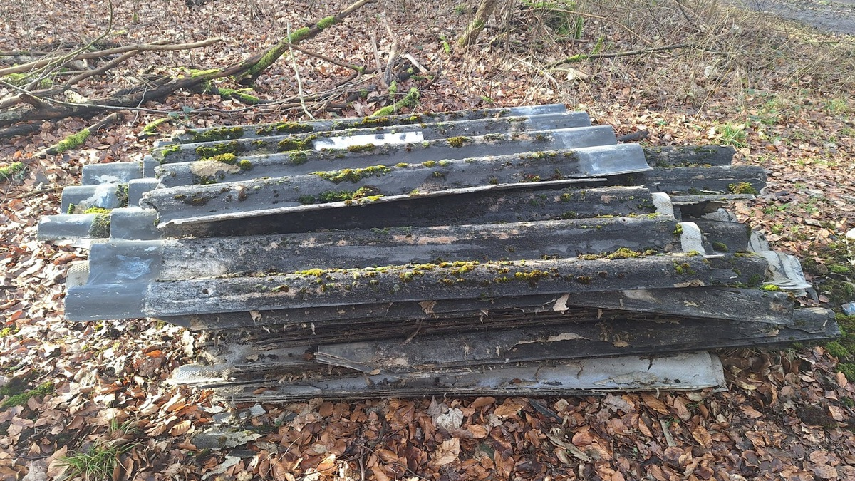 POL-LDK: Illegal Müll entsorgt+ - Foto: presseportal.de