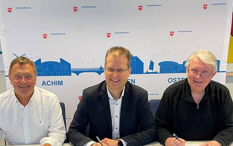 POL-VER: Neue Ära in der Opferhilfe und Kriminalprävention: Polizeiinspektion Verden/Osterholz und WEISSER RING unterzeichnen Kooperationsvertrag - Foto: presseportal.de