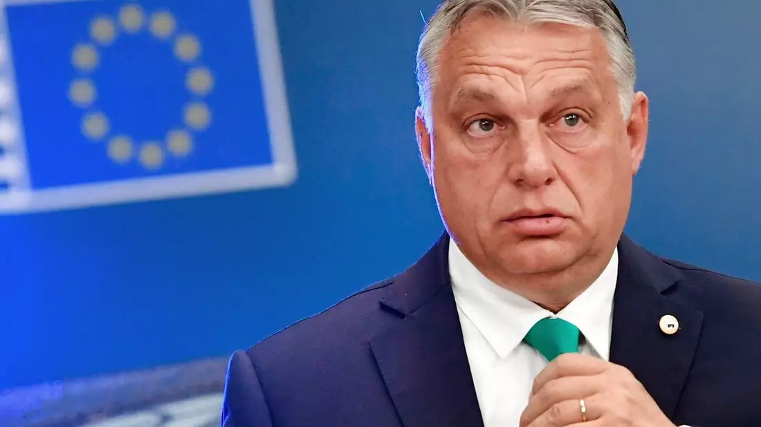 Die EU-Kommission wirft Ungarn um Ministerpräsident Viktor Orban seit Jahren vor, EU-Standards und Grundwerte zu untergraben. - Bild: John Thys/AFP Pool/AP/dpa