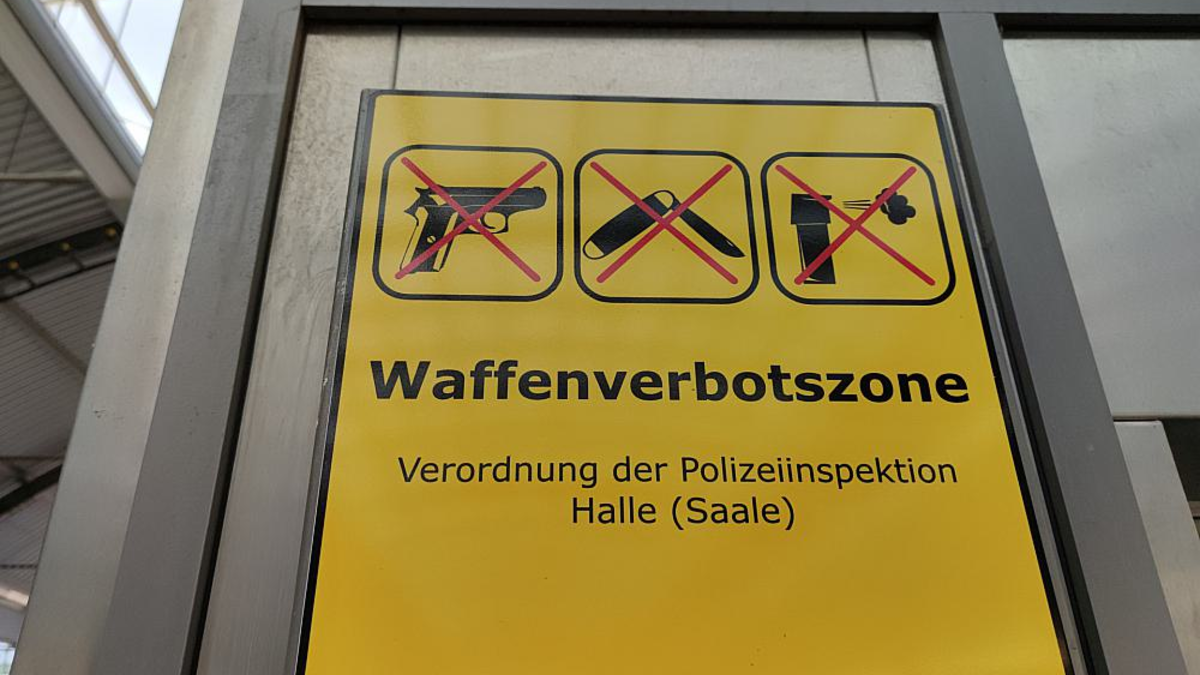 Waffenverbotszone (Archiv) - Foto: über dts Nachrichtenagentur