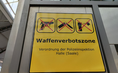 Waffenverbotszone (Archiv) - Foto: über dts Nachrichtenagentur