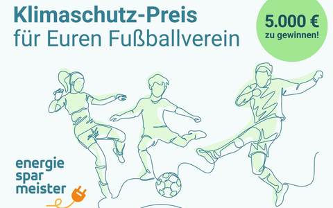 Klimaschutz-Preis für Jugendfußballvereine: Jetzt für Energiesparmeister-Titel bewerben / Preisgeld in Höhe von 5.000 Euro sowie Sachpreise zu vergeben / Bewerbung bis 20. März 2024 - Foto: presseportal.de