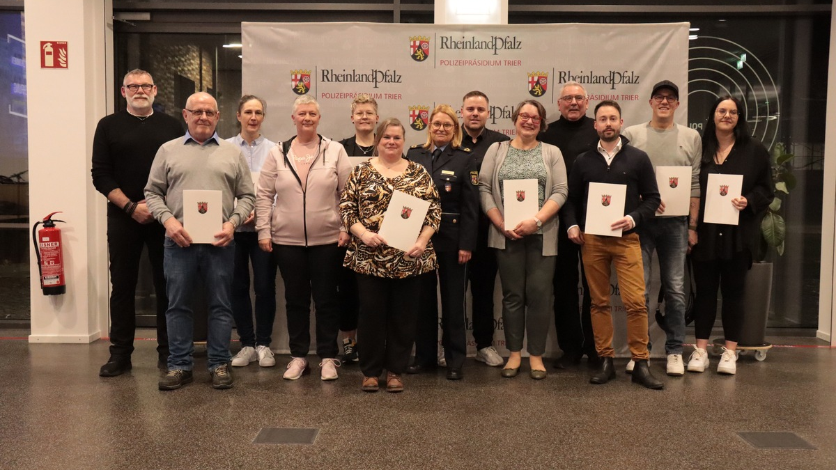 POL-PPTR: Anja Rakowski bedankt sich für hohes Maß an Zivilcourage im Sinne der Kampagne 