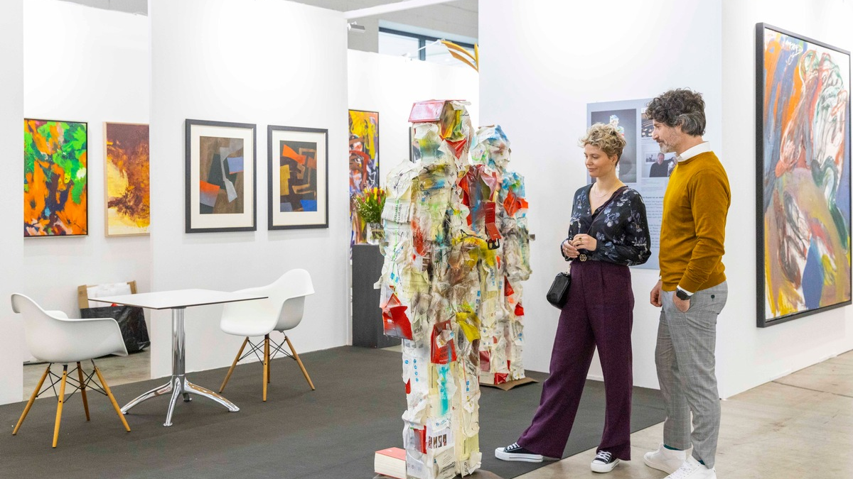 art KARLSRUHE startet heute: Das sind die Highlights / Messe für Klassische Moderne und Gegenwartskunst findet vom 22. bis 25. Februar in der Messe Karlsruhe statt - Foto: presseportal.de
