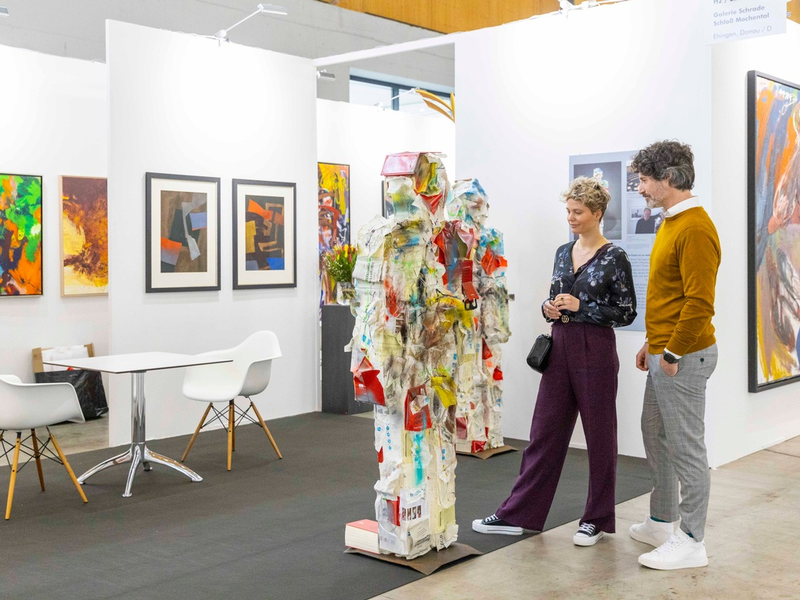 art KARLSRUHE startet heute: Das sind die Highlights / Messe für Klassische Moderne und Gegenwartskunst findet vom 22. bis 25. Februar in der Messe Karlsruhe statt - Foto: presseportal.de