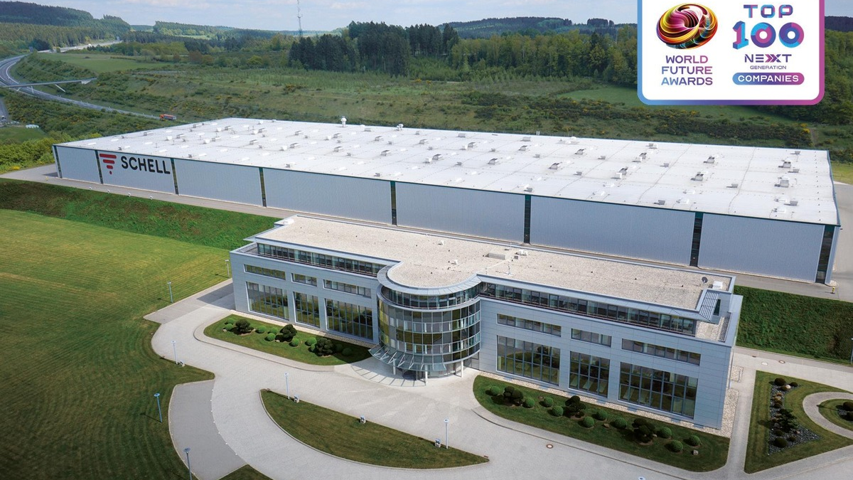 Die World Future Awards zeichnen Schell erneut aus: Schell gehört zu den Top 100 Next Generation Companies - Foto: presseportal.de
