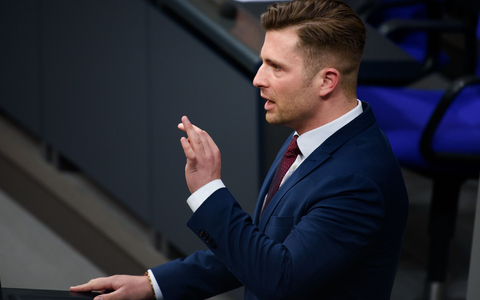 Der AfD-Abgeordnete Jan Ralf Nolte verfehlte die erforderliche Mehrheit deutlich. - Foto: Gregor Fischer/dpa