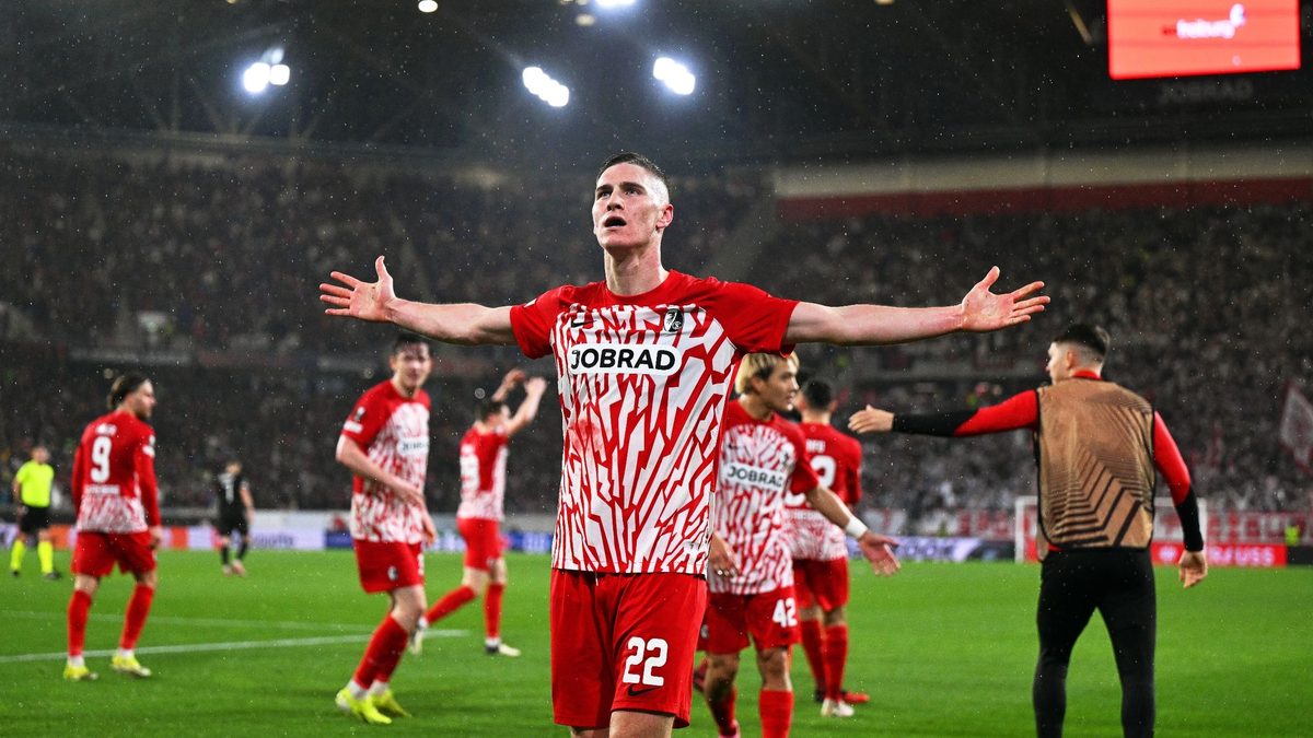 Roland Sallai war im Spiel gegen den RC Lens der auffälligste Mann auf dem Platz. Seine beiden Tore erzwang der 26-Jährige förmlich. - Foto: Harry Langer/dpa