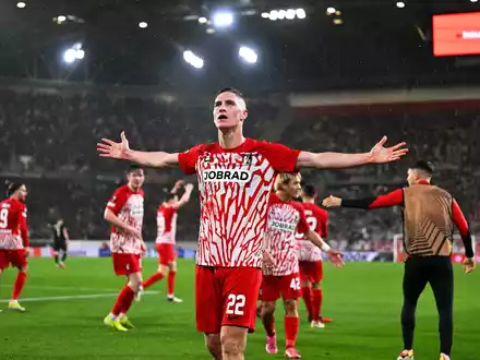 Roland Sallai war im Spiel gegen den RC Lens der auffälligste Mann auf dem Platz. Seine beiden Tore erzwang der 26-Jährige förmlich. - Foto: Harry Langer/dpa