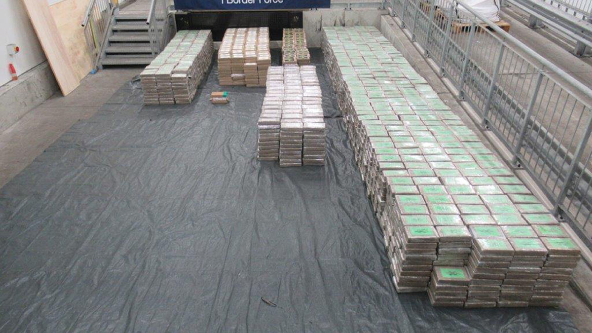 Das Kokain wurde in einem Container mit Bananen aus Südamerika versteckt. - Foto: Nca/PA Media/dpa