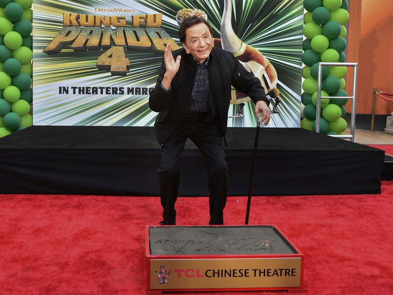 «Kung Fu Panda 4» kommt im März in die Kinos. Schauspieler James Hong spricht die Figur Mr. Ping. - Foto: Richard Shotwell/Invision via AP/dpa